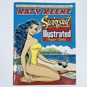 Katy‎ Keene Swimsuit Illustrated Paper Dolls 1995 Archie Comics John Lucas Vtg